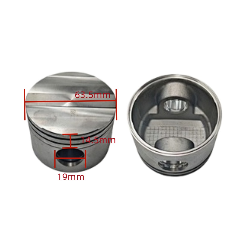 refrigeration compressor spare parts 63.5*14.5*19mm piston for copeland